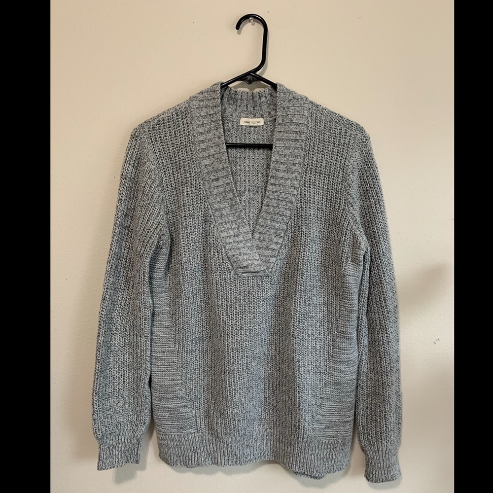 Oversized V Neck Sweater